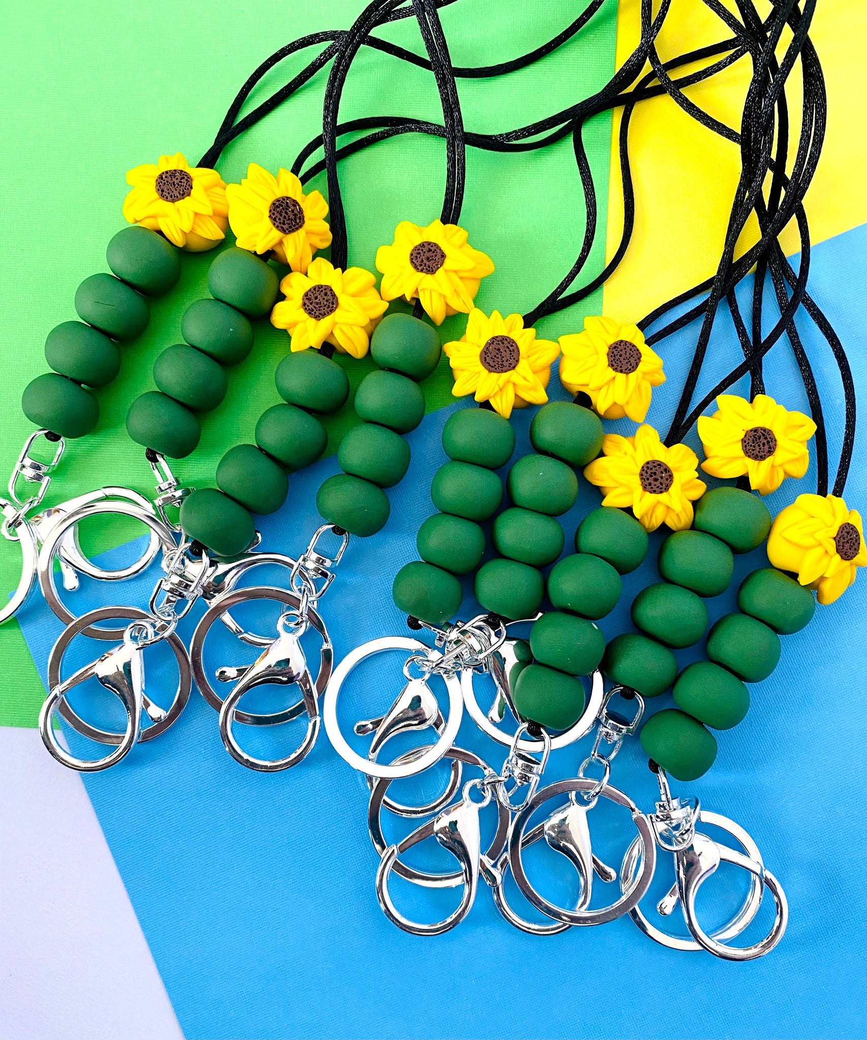 Sunflower Lanyard