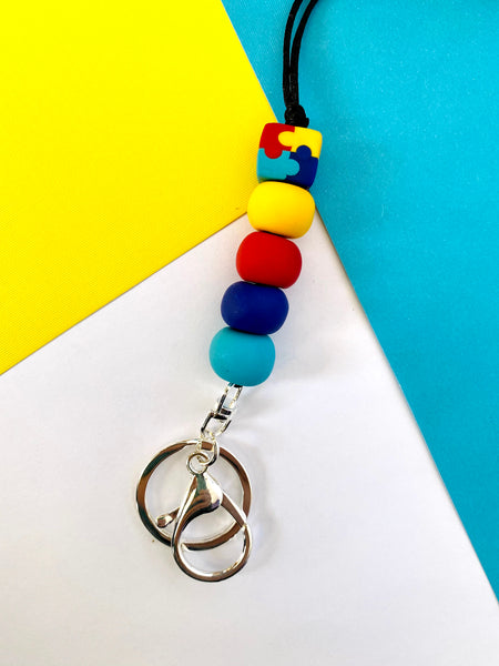 Autism Awareness Lanyard