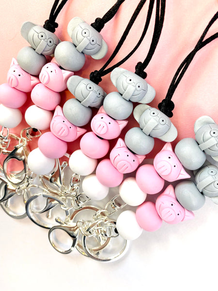 Elephant & Piggie Lanyard