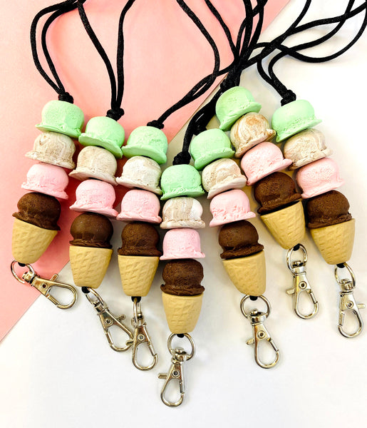 Ice Cream Lanyard