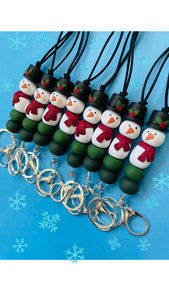 Snowman Lanyard