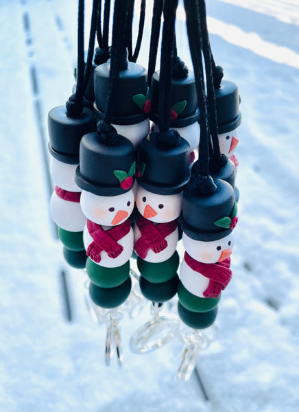 Snowman Lanyard