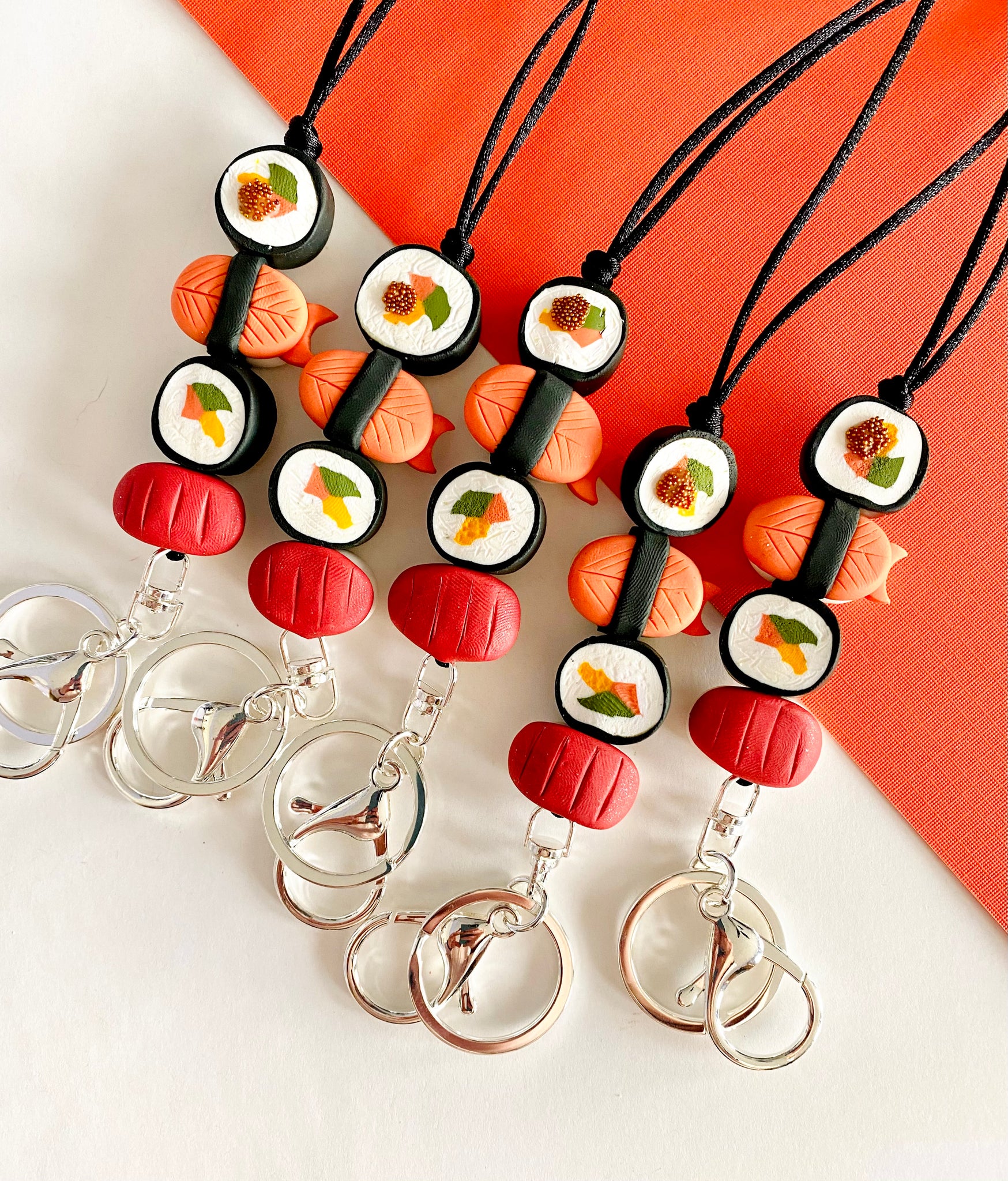 Sushi lanyard