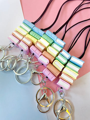 Pastel Books Lanyard